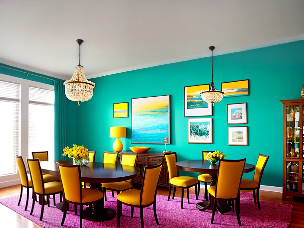 Imagens cores decoracao salas jantar convivio harmonia 4