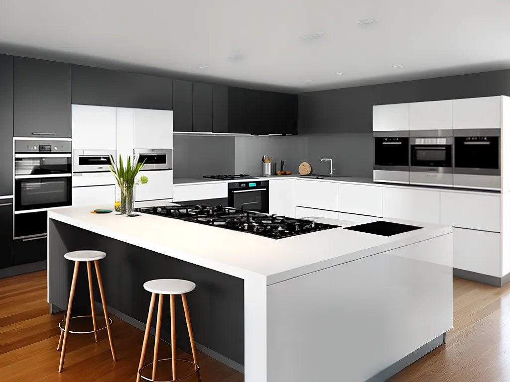 Imagens cozinhas modulares com cooktop opcoes e cuidados na instalacao 2