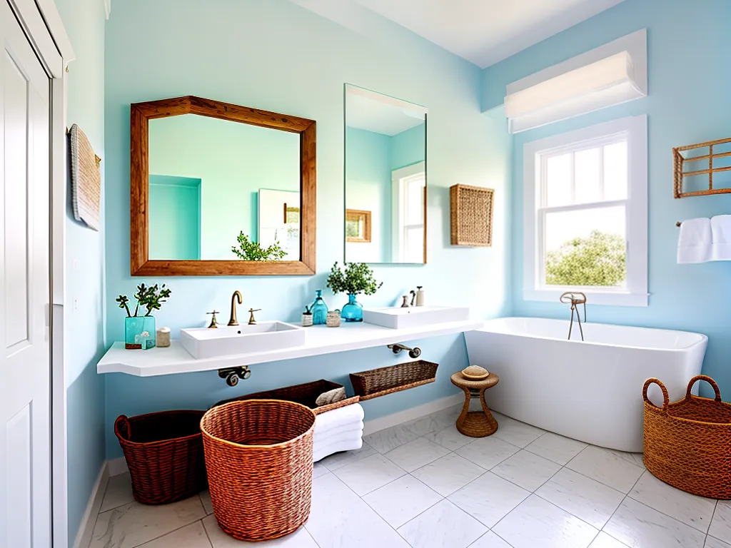 Imagens decoracao banheiros estilo casa praia 3
