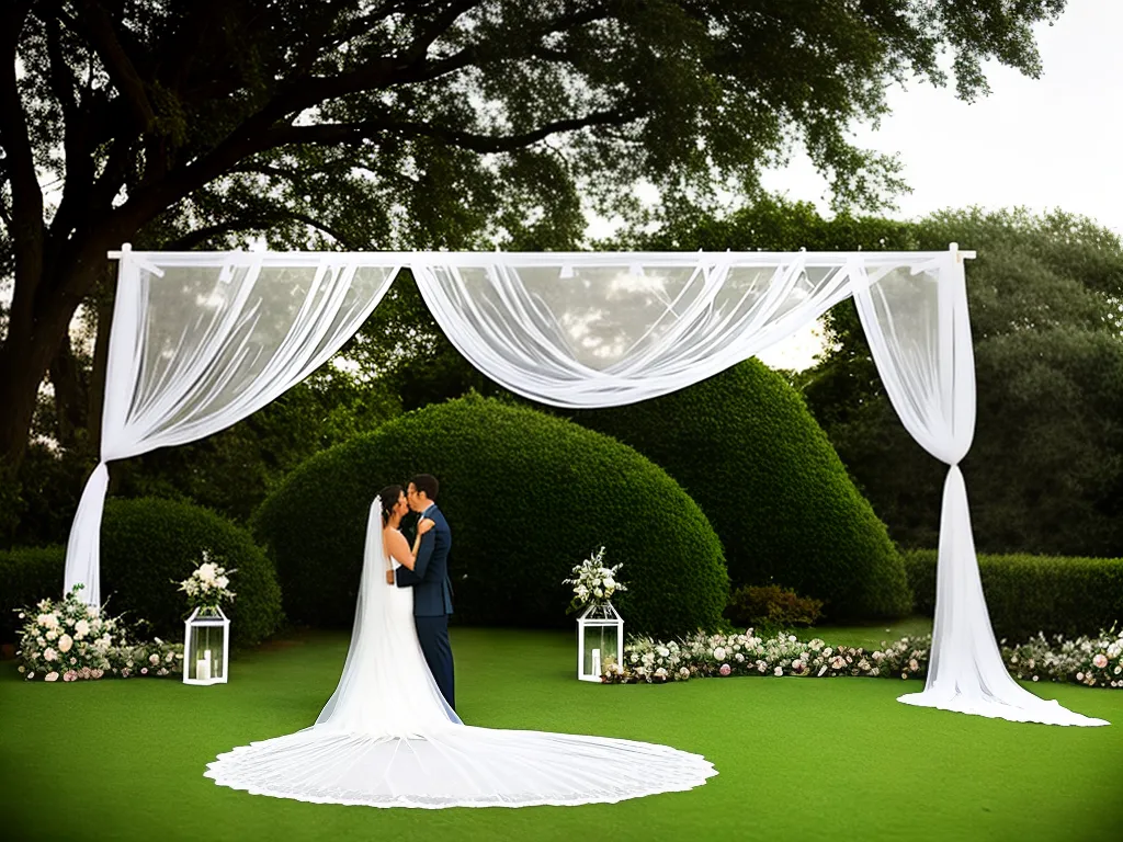 Imagens decoracao casamento tecidos fluidos dicas inspiracoes 3