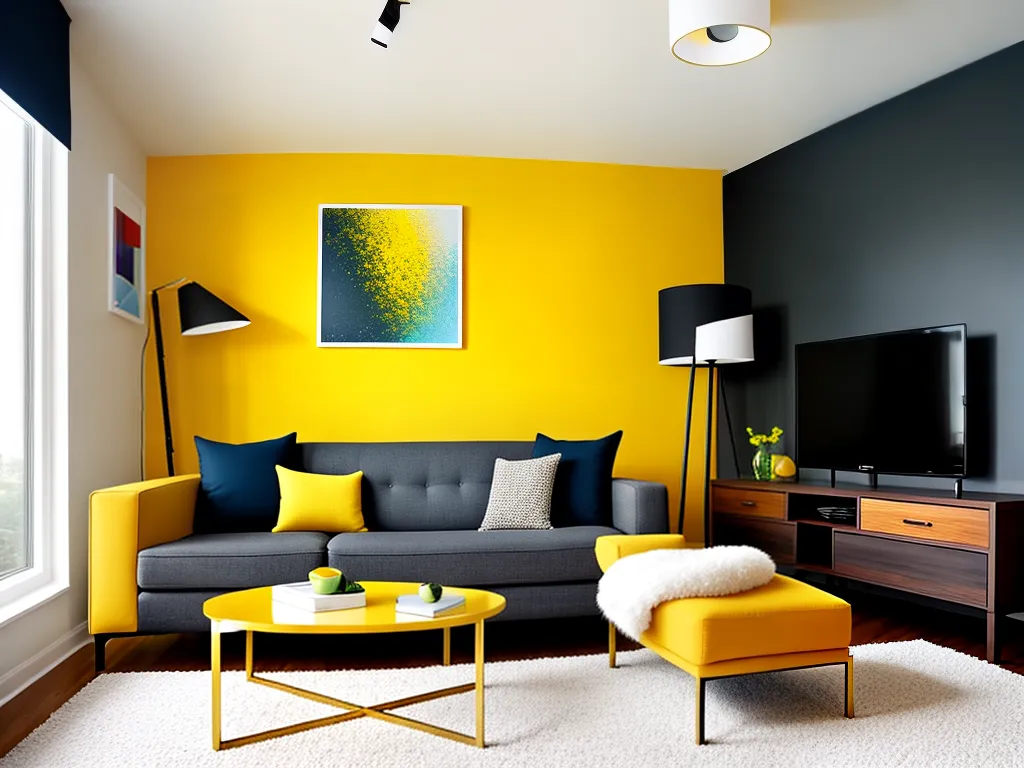 Imagens decoracao com cores destacar arquitetura design