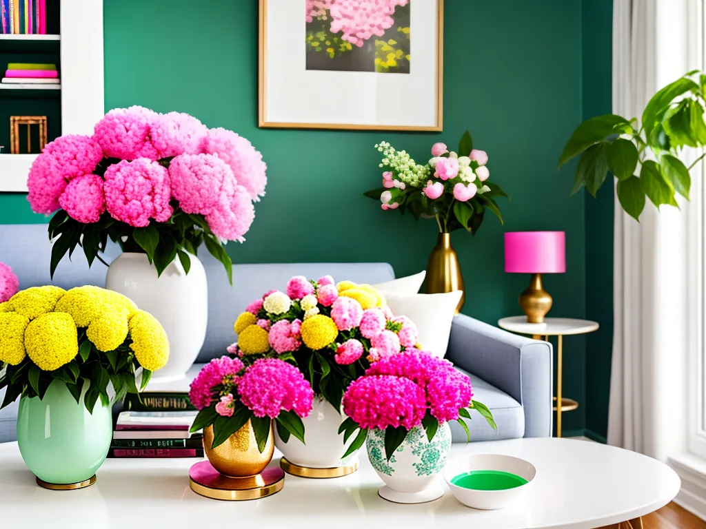 Imagens decoracao cores flores plantas 2 1
