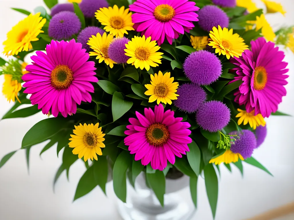 Imagens decoracao cores flores plantas 4