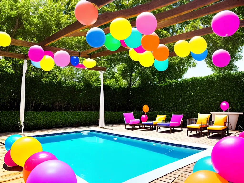 Imagens decoracao flores festa piscina 3 Imagens decoracao flores festa piscina 3