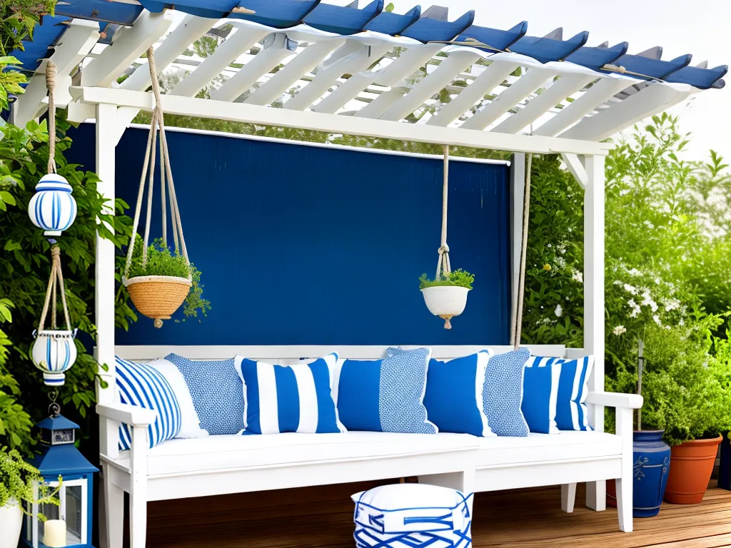 Imagens decoracao nautica para espacos externos varandas e jardins com estilo maritimo 4 Imagens decoracao nautica para espacos externos varandas e jardins com estilo maritimo 4