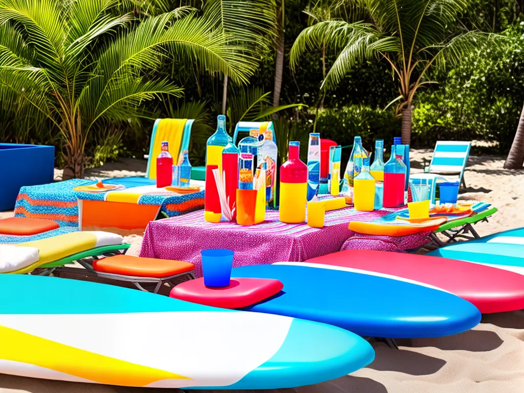 Imagens decoracao surf festa piscina 3 Imagens decoracao surf festa piscina 3