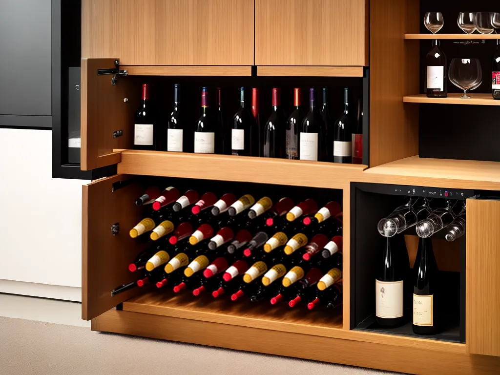Imagens estacao de vinhos em casa com adega termoeletrica Imagens estacao de vinhos em casa com adega termoeletrica