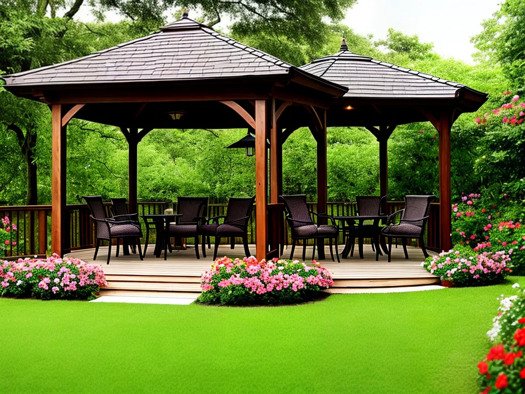 Imagens gazebo area massagem criar espaco bem estar