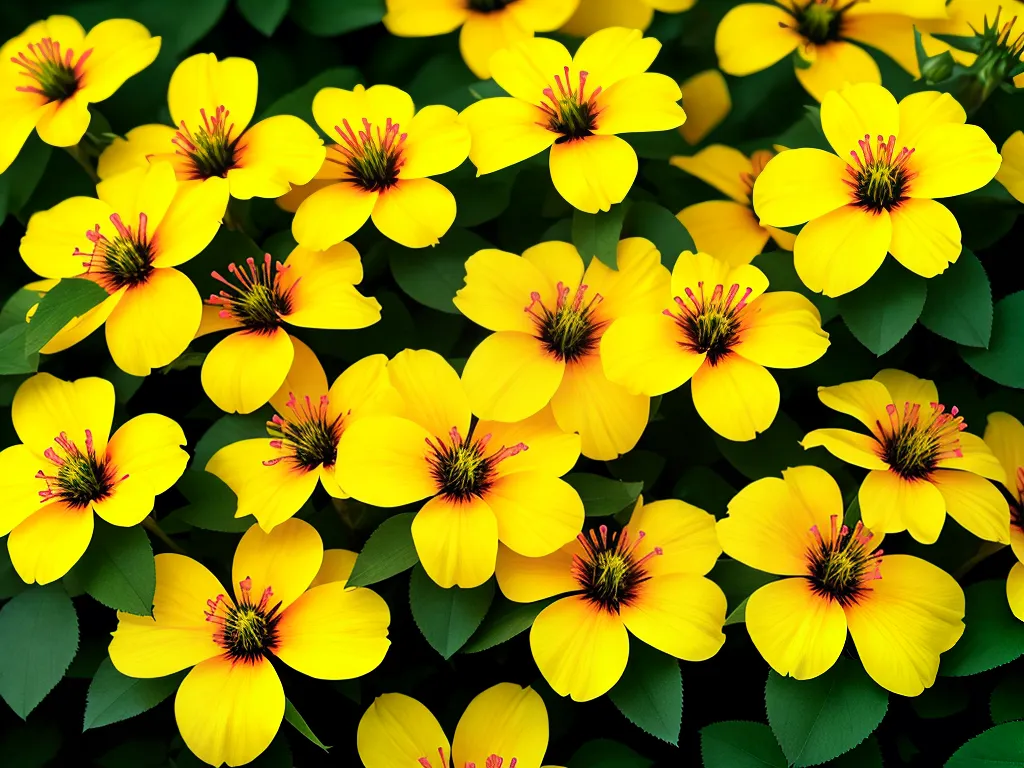 Imagens hypericum calycinum hipericao rastejante rosa de sharon raio de sol barba de arao erva de sao joao Imagens hypericum calycinum hipericao rastejante rosa de sharon raio de sol barba de arao erva de sao joao