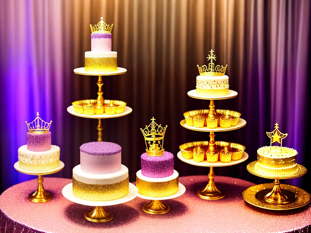 Imagens inspiracoes bolo fake princesa festas tematicas 2