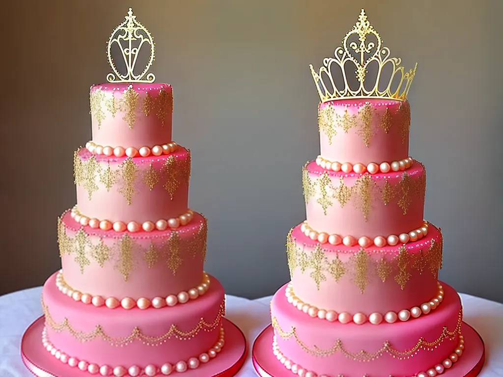 Imagens inspiracoes bolo fake princesa festas tematicas 4