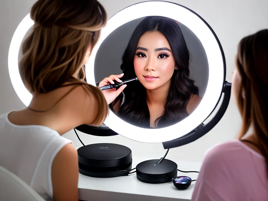 Imagens ring light difusor iluminacao suave uniforme 3 Imagens ring light difusor iluminacao suave uniforme 3