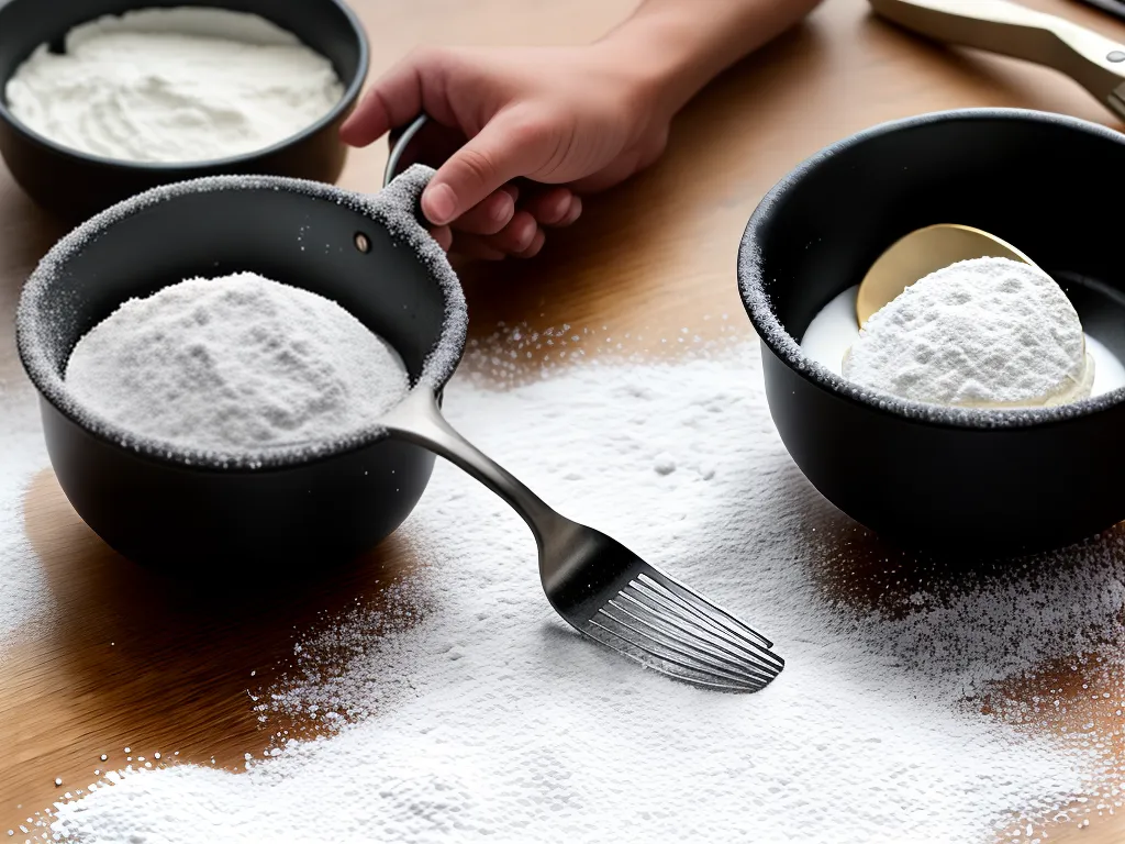 Imagens usando peneira de cozinha para polvilhar acucar ou cacau em po Imagens usando peneira de cozinha para polvilhar acucar ou cacau em po