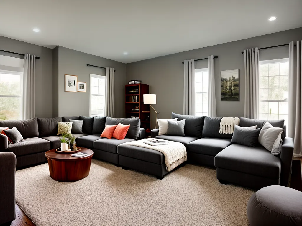Imagens utilizando sofa para criar ambientes 4
